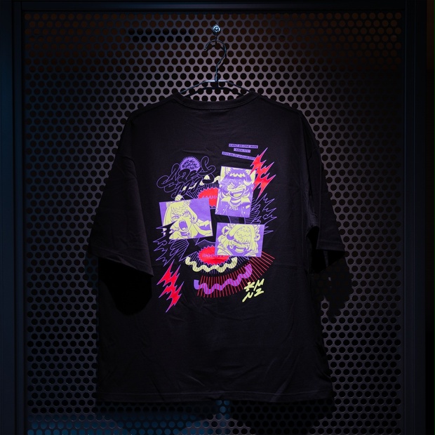AREA111 T-Shirt【Design-A】/ ブラック - RK Music Official