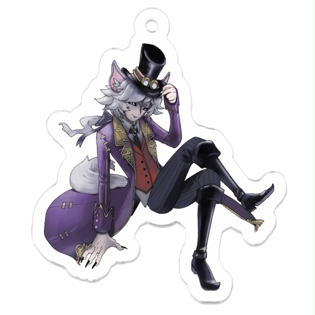 第五人格ジョゼフ 月下の紳士 アクリルキーホルダー - おとうふ