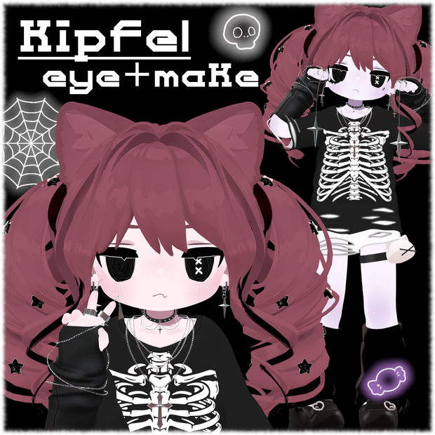【キプフェル kipfel】dark eye+make