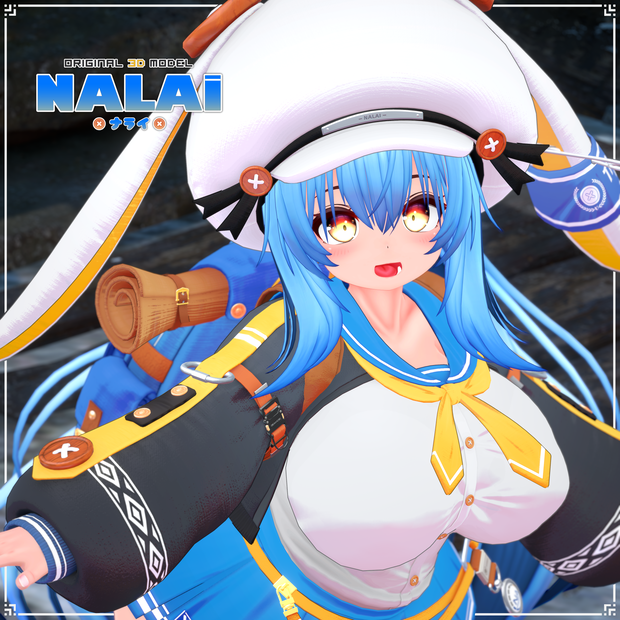 オリジナル3Dモデル「ナライ-NALAI」