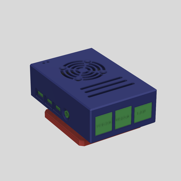 Raspberry Pi 4B用 ケース