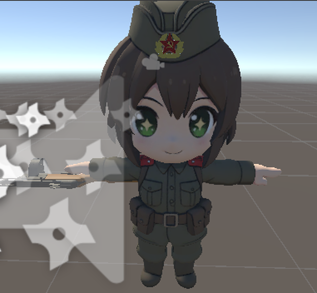 VRChat アバター　ソ連兵