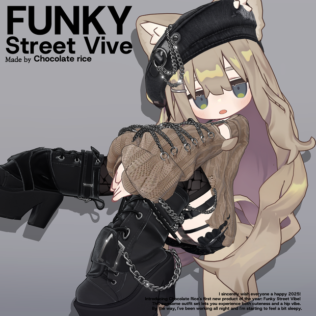 【 キプフェル用 / 𝙁𝙪𝙣𝙠𝙮 𝙎𝙩𝙧𝙚𝙚𝙩 𝙑𝙞𝙫𝙚 】
