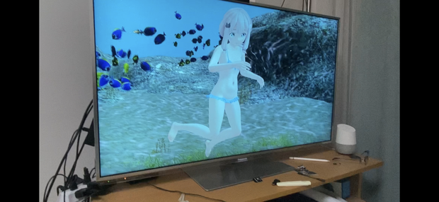 冷やし美少女（Underwater girl） for Portalgraph