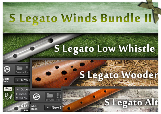 管楽器レガート音源セット S Lagato Winds Bundle II