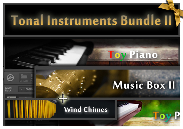 オルゴール・トイピアノ2種音源セット Tonal Instruments Bundle II　(限定特典あり)