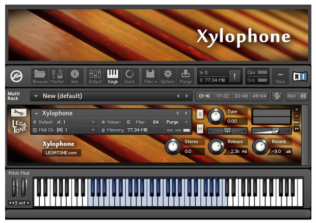 シロフォン音源 Xylophone for KONTAKT