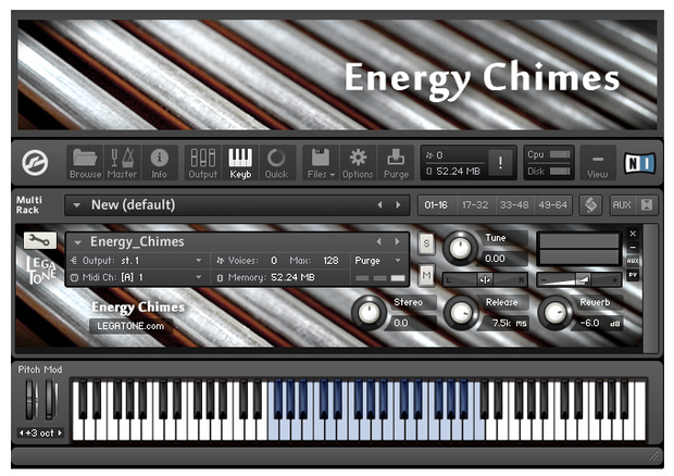 エナジーチャイム音源 Energy Chimes for KONTAKT