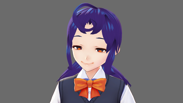 TwinTails with ahoge