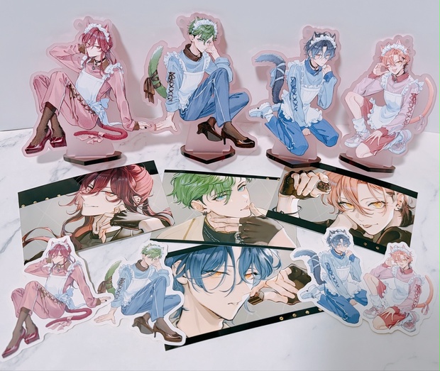 メロアス🍫アクスタ＋フォトカ セット - ことばつづり - BOOTH