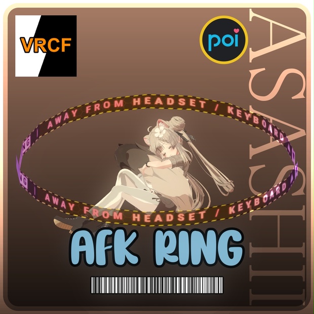 ⚠️ VRChat AFK Ring 😴 [PC / Quest] - asashi - BOOTH
