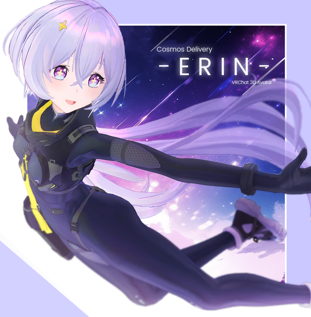 【オリジナル3Dモデル】コスモスデリバリー“エリン”/Erin/艾琳