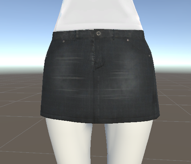 [100円] Denim Skirt ( 5 Color ! ! ! )