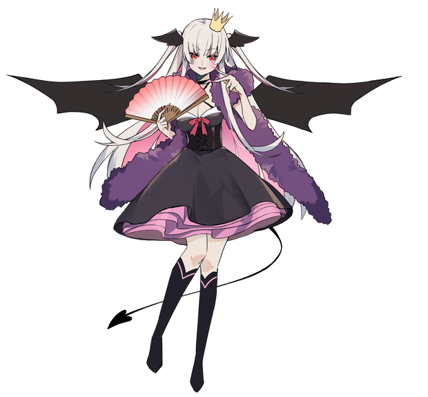フリー立ち絵_魔物女子