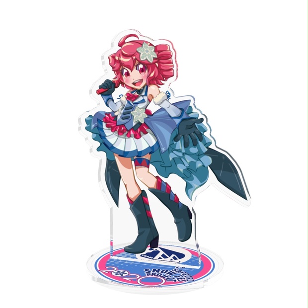重音テト 雪テト2020 アクリルフィギュア - ツインドリルショップ - BOOTH