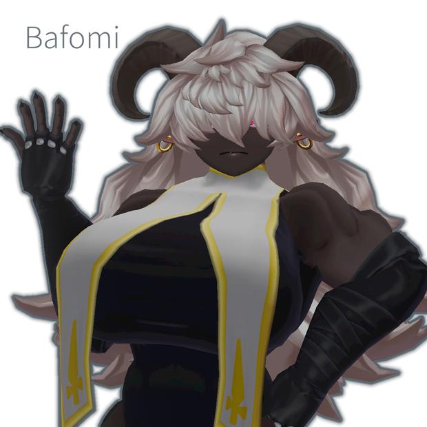 【オリジナル３Dモデル】バフォミ　Bafomi