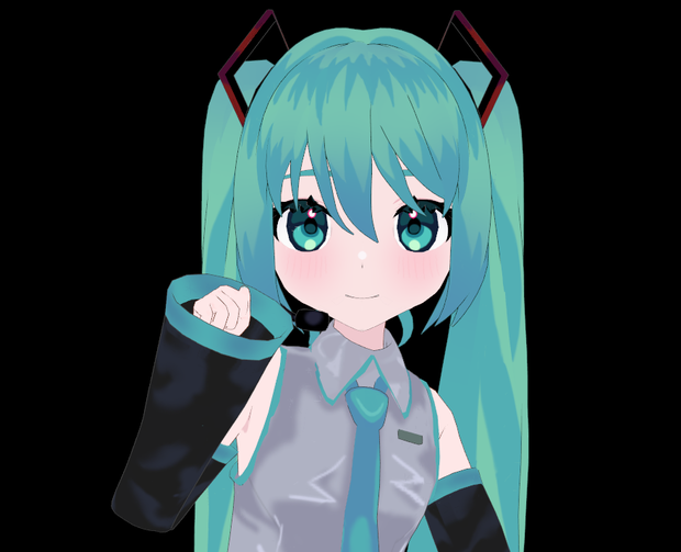 【MMDモデル】さじ式初音ミク　