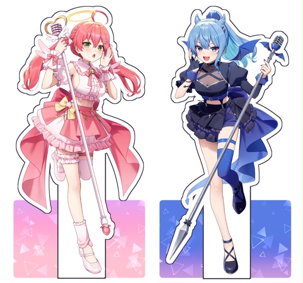星街すいせい　しらけん　アクリルスタンド　まとめ売り　さくらみこ　水着　公式 星街すいせい しらけん アクリルスタンド まとめ売り さくらみこ