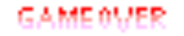 ゲームオーバー画像