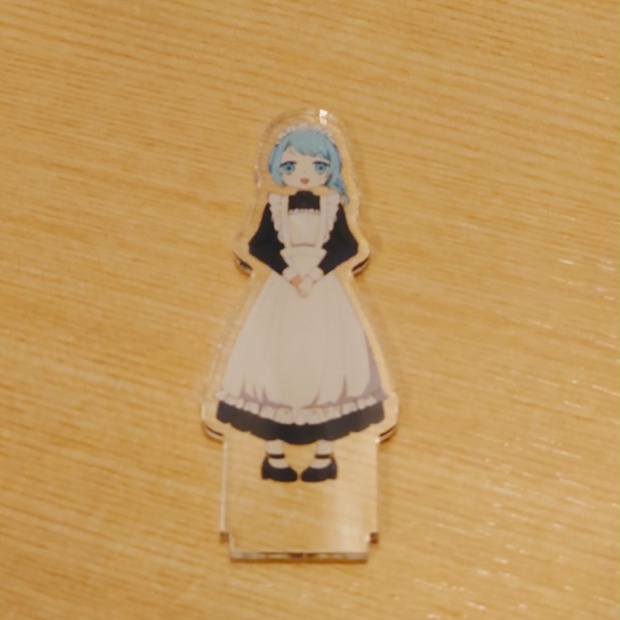 くろっしーちゃんアクスタ(メイド服) - ねこぶん - BOOTH