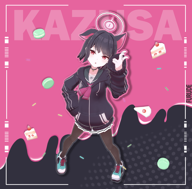 杏山カズサ  |  Kyouyama Kazusa 3D VRC