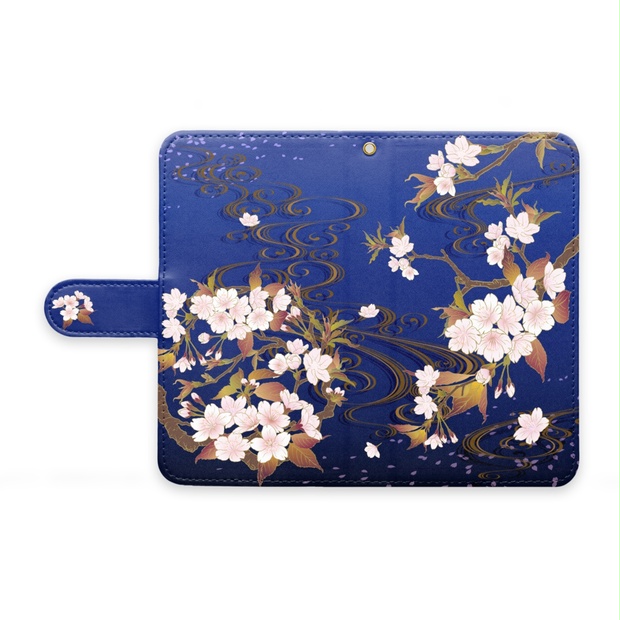 和柄＊桜 手帳型スマホケース - alicecode - BOOTH