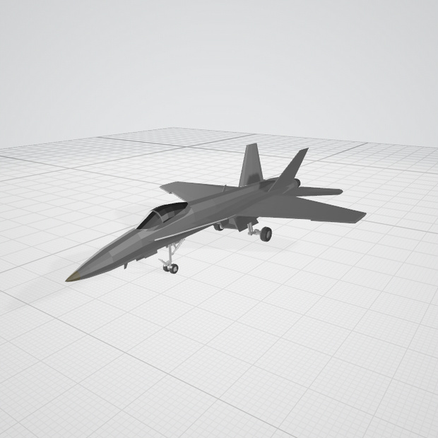 3dモデル 　飛行機　