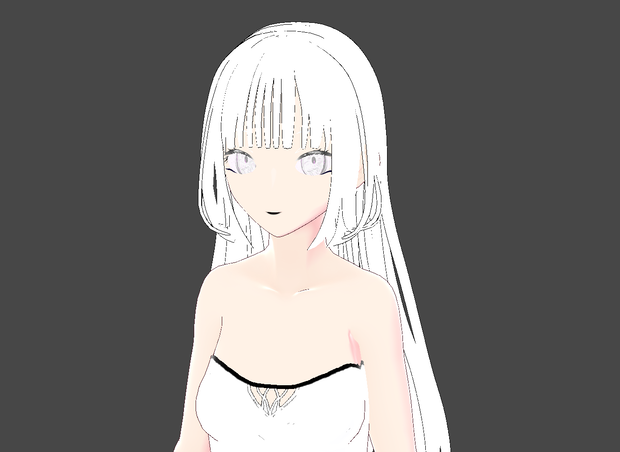 Model_white_angel_X