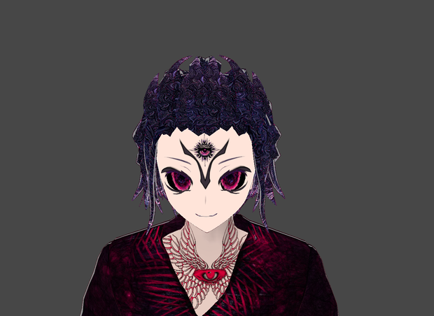 Model_Red_Evil_Eye