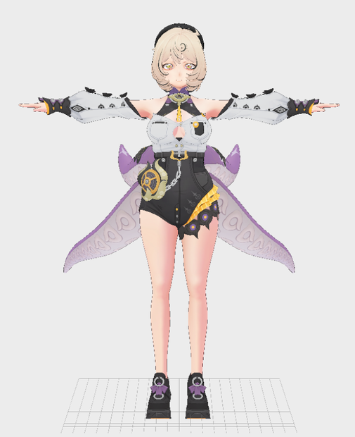 Yidhari VRM,Vroid,PMX Download [Zenless Zone Zero]
