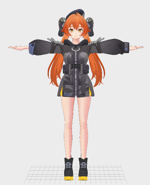 Orphie VRM,Vroid,PMX Download [Zenless Zone Zero]