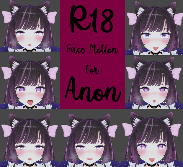 R18 Face Motion // あのん [Anon]