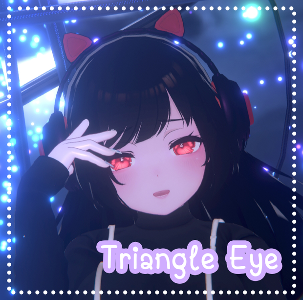  Triangle Eye Texture //  桔梗 [Kikyo]