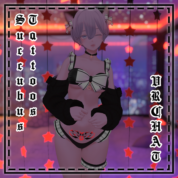 Succubus Tattoos Ver.2 // [VRChat]