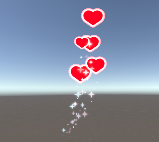 Heart Particle