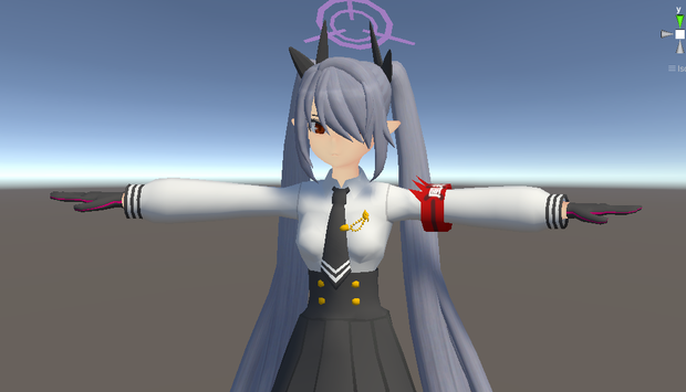 ゲーム用 3Dモデル イオリ