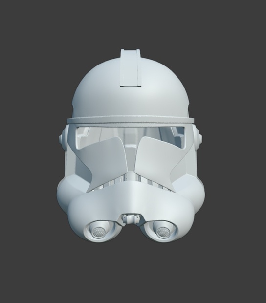Clone Trooper Phase 2 Helmet 3D Print Files - galaxyarmory