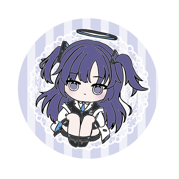 ブルーアーカイブ 早瀬ユウカ 缶バッジ - りっかSHOP - BOOTH