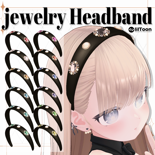 Jewelry Headband【3Dアクセサリー】