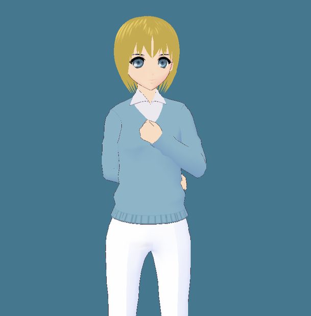 Armin Arlert Casual Clothing Commission model