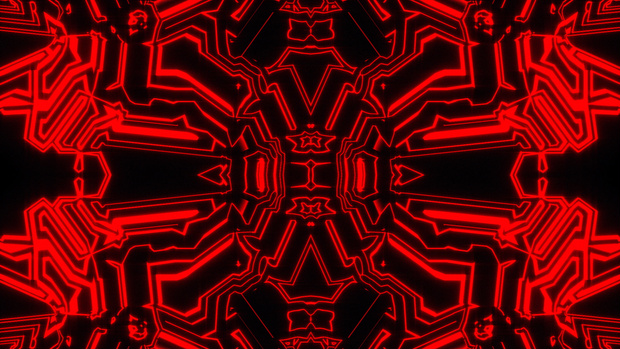 万華鏡_バトルモード_赤×黒