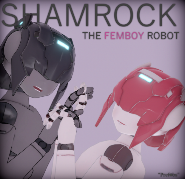 Shamrock the Femboy Robot - VRChat