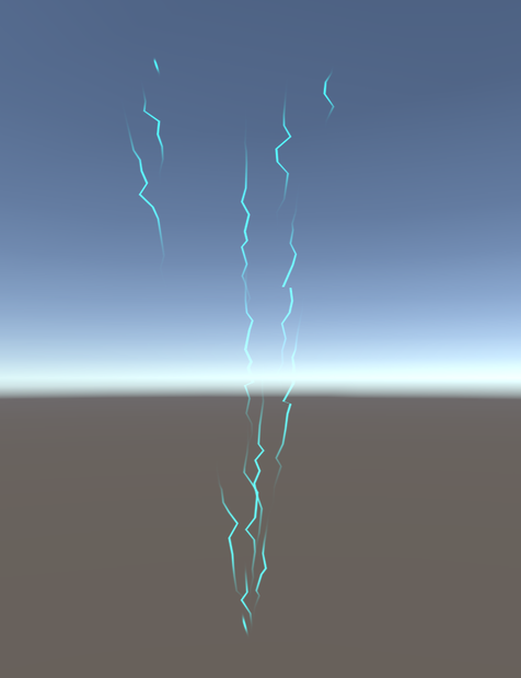 【無料】【VRChat想定】雷ParticleTrail