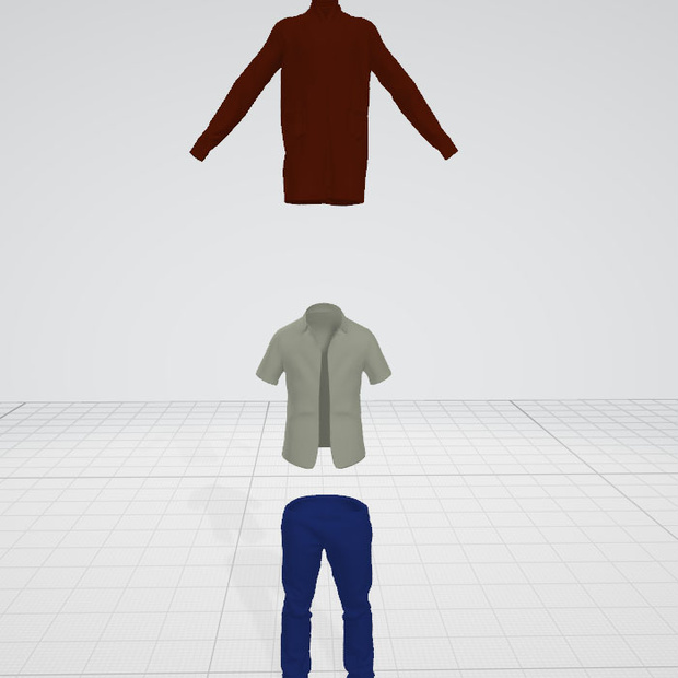 3d  服　セット