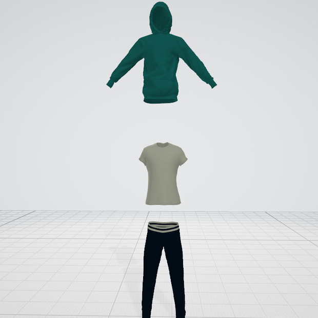 3d  服　セット