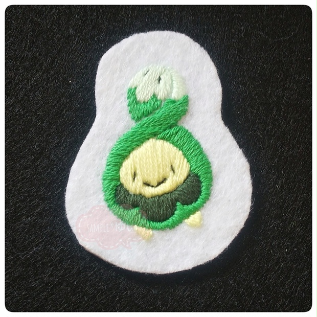 スボミー 刺繍ワッペン Booth