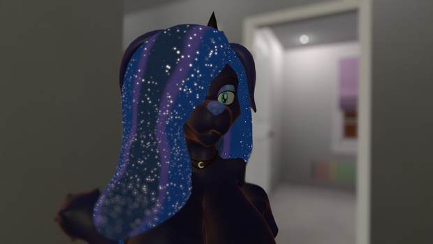 Luna Dog VRChat SDK3 Avatar