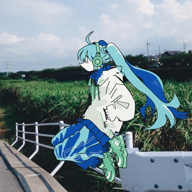 同人 音楽 CD ボカロ 初音 ミクゲイザー Nerdneko CURE 1st a69c2da8-b69c-4e65-84ed-