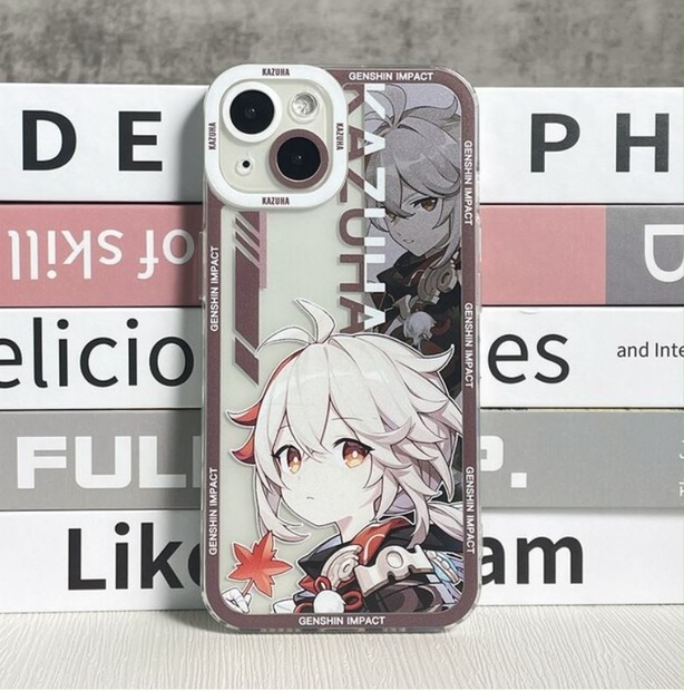 原神 オリジナルイラストきゃらスマホカバー （衝撃吸収強化アクリル