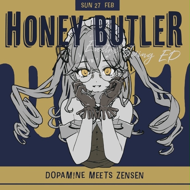 1st Vocaloid Electro Swing Album『Honey Butler』 - zensen - BOOTH